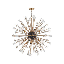 Load image into Gallery viewer, Liberty Chandelier Medium/Aged Brass.
