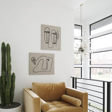 Load image into Gallery viewer, Liberty Chandelier in living room.
