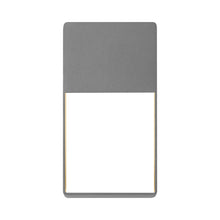 Load image into Gallery viewer, Light Frames™ Downlight Outdoor LED Wall Light in Textured Gray.
