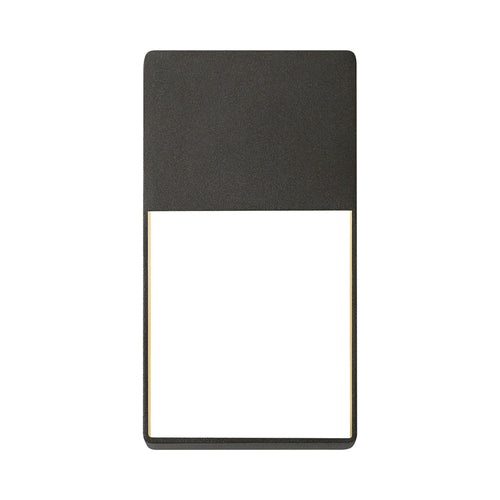 Light Frames™ Downlight Outdoor LED Wall Light in Textured Bronze.