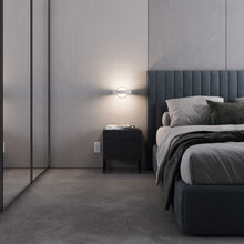 Load image into Gallery viewer, Light Guide Ring LED Wall Light in bedroom.
