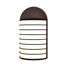 Load image into Gallery viewer, Lighthouse™ Big Outdoor LED Wall Light in Textured Bronze.
