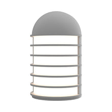 Load image into Gallery viewer, Lighthouse™ Outdoor LED Wall Light in Textured Gray/Small.
