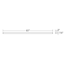 Load image into Gallery viewer, Lightstick LED Bath Vanity Light- line drawing.
