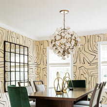 Load image into Gallery viewer, Lily Pendant Light in dining room.
