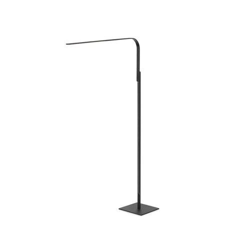 LIM L LED Floor Lamp in Black.