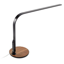 Load image into Gallery viewer, LIM360 LED Table Lamp in Black/Walnut.
