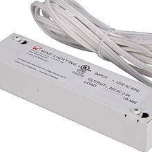 Load image into Gallery viewer, Line and Straight Edge 120V/24V Enclosed Remote Class 2 Transformer in Detail.
