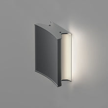 Load image into Gallery viewer, Lineacurve Mini Dual LED Ceiling/Wall Light in Anthracite Grey (3500K).
