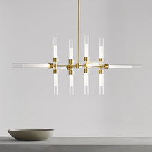 Load image into Gallery viewer, Linger LED Chandelier in - Exhibition.
