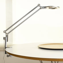 Load image into Gallery viewer, Link LED Table Lamp in Orange/Small/Clamp.
