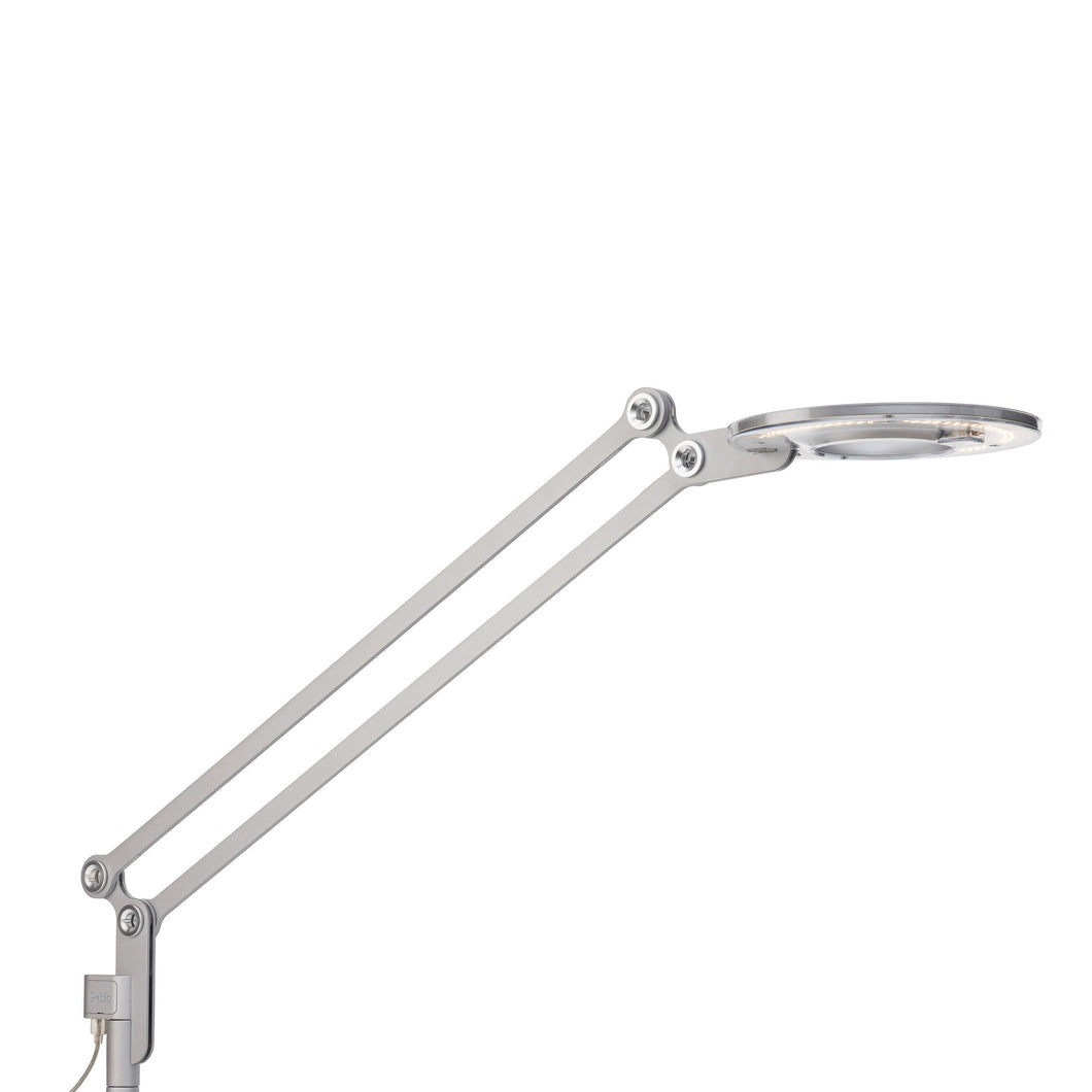 Link LED Wall Lamp in Silver/Small.