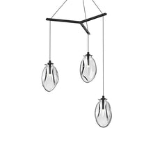 Load image into Gallery viewer, Liquid Tri-Spreader LED Pendant Light in Detail.
