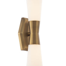 Load image into Gallery viewer, Locke LED Bath Wall Light in Detail.
