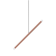 Load image into Gallery viewer, A-Tube Nano Duo LED Pendant Light in Gold Rose.

