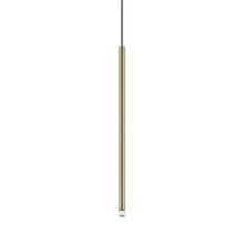 Load image into Gallery viewer, A-Tube Nano LED Pendant Light in Black/Champagne (Medium).
