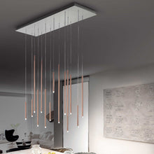 Load image into Gallery viewer, A-Tube Nano LED Pendant Light in dining room.
