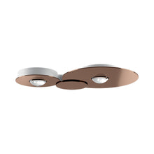 Load image into Gallery viewer, Bugia LED Multi Light Flush Mount Ceiling Light in Bronze/Double.
