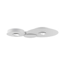 Load image into Gallery viewer, Bugia LED Multi Light Flush Mount Ceiling Light in White/Double.

