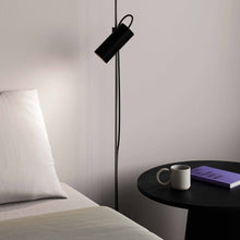 Load image into Gallery viewer, Cima Suspended LED Floor Lamp in bedroom.

