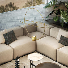 Load image into Gallery viewer, Elara Pendant Light in living room.
