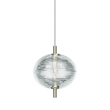 Load image into Gallery viewer, Jefferson Mini LED Pendant Light in Gold.
