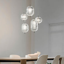 Load image into Gallery viewer, Jefferson Mini LED Pendant Light in dining room.
