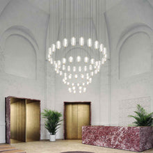 Load image into Gallery viewer, Jefferson Mini LED Pendant Light in living room.
