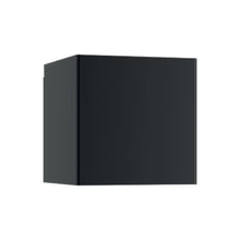 Load image into Gallery viewer, Laser Cube LED Wall Light in Black.
