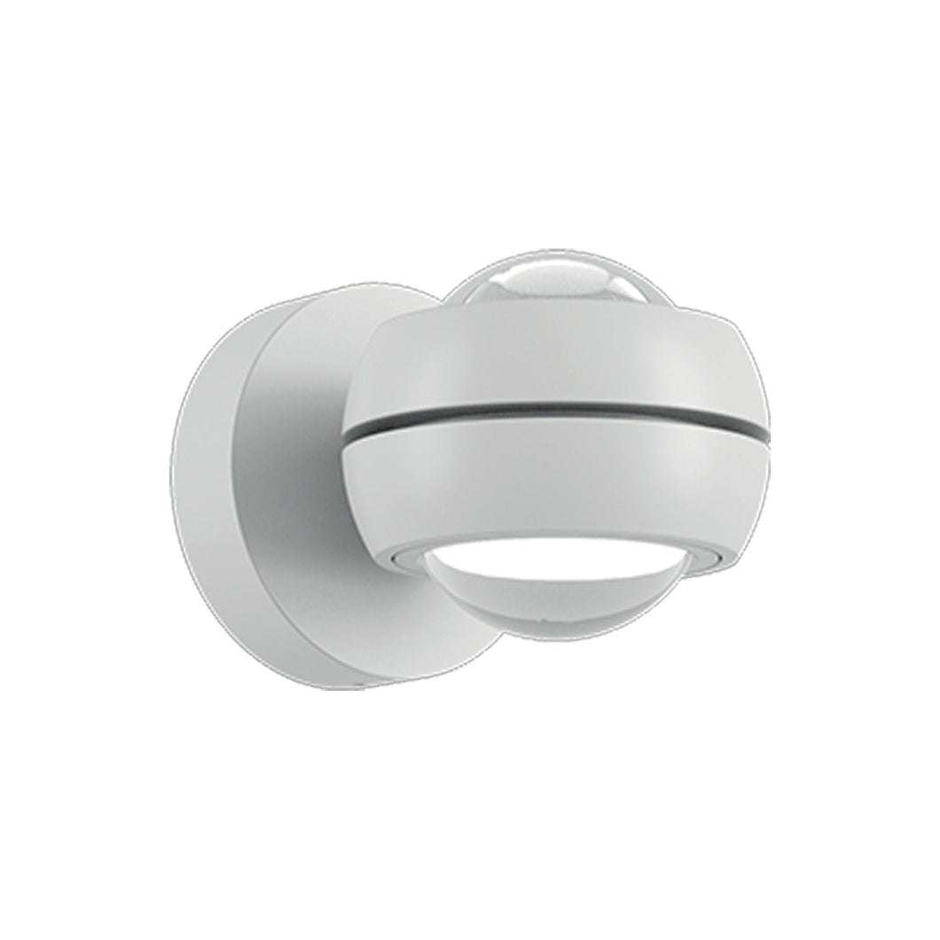 Nautilus Mini LED Wall Light in Matte Black.