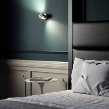 Load image into Gallery viewer, Nautilus Mini LED Wall Light in Detail.
