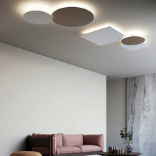Load image into Gallery viewer, Puzzle Mega LED Ceiling Wall Light in living room.
