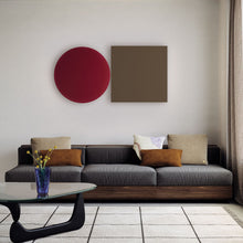 Load image into Gallery viewer, Puzzle Mega LED Ceiling Wall Light in living room.
