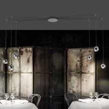 Load image into Gallery viewer, Spider LED Mini Pendant Light in restaurants.
