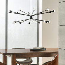Load image into Gallery viewer, Lody LED Chandelier in office.
