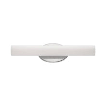 Load image into Gallery viewer, Loft LED Bath Vanity Light in Brushed Nickel (Small).
