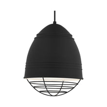 Load image into Gallery viewer, Loft Pendant Light in Black.
