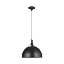 Load image into Gallery viewer, Logan Pendant Light in Aged Iron (Large).
