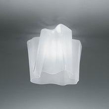 Load image into Gallery viewer, Logico Semi-Flush Mount Ceiling Light in Milky White /Pale Grey/Micro Ceiling Single.
