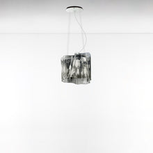 Load image into Gallery viewer, Logico Mini Single Pendant Light in Grey/Smoke/Standard.
