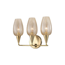 Load image into Gallery viewer, Longmont Bath Vanity Light in Brass.
