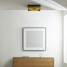 Load image into Gallery viewer, Loom 14 LED Flush Mount Ceiling Light in living room.

