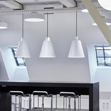 Load image into Gallery viewer, Above LED Pendant Light in office.
