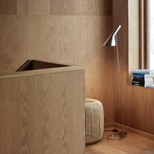 Load image into Gallery viewer, AJ Floor Lamp in living room.
