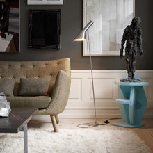 Load image into Gallery viewer, AJ Floor Lamp in living room.
