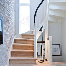 Load image into Gallery viewer, AJ Floor Lamp in living room.
