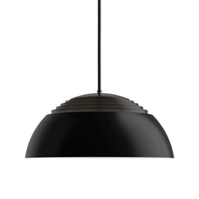 Load image into Gallery viewer, AJ Royal LED Pendant Light in Black (Medium).
