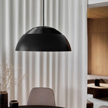 Load image into Gallery viewer, AJ Royal LED Pendant Light in living room.

