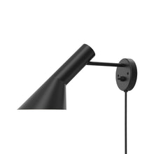 Load image into Gallery viewer, AJ Wall Light in Black (7.1-Inch/Switch).
