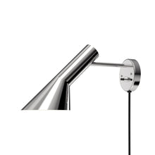 Load image into Gallery viewer, AJ Wall Light in Stainless Steel Polished (7.1-Inch/Switch).

